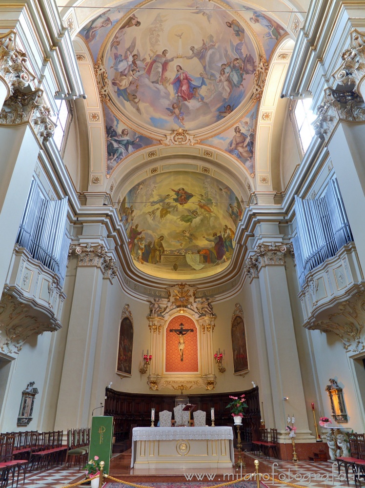 Rimini (Italy) - Presbytery and apse of the Church of St. John the Baptist